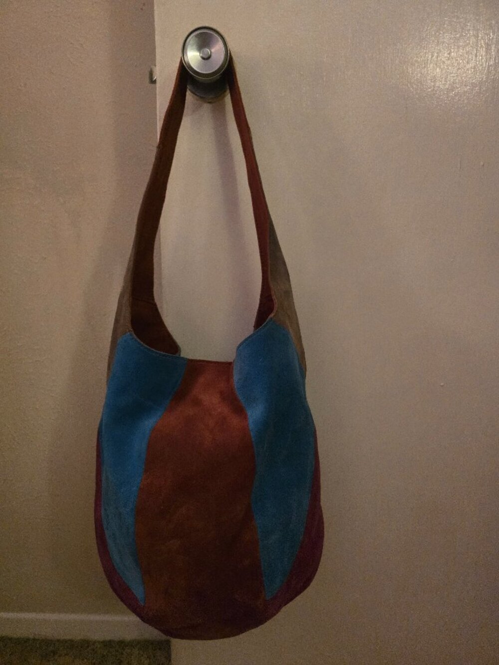 The Sak Suede Color block Hobo
